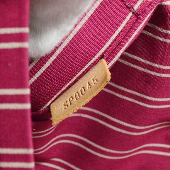 Louis Vuitton Red Purple Antigua Cabas MM Tote Bag M40034 SP0045 182610 - Picture 4 of 11